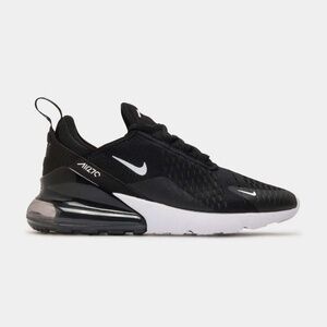 Women's Black & White Nike Air Max 270 - Size 8 - NEW